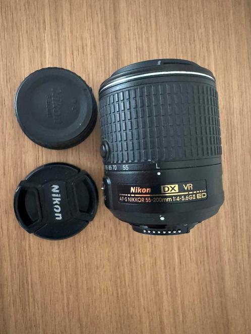 Nikon af-s  55-200mm telelens VRII, Audio, Tv en Foto, Fotografie | Lenzen en Objectieven, Zo goed als nieuw, Telelens, Ophalen of Verzenden