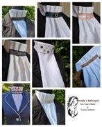 Verschillende mooie Made by Lique plastrons, Dames, ., Ophalen of Verzenden, .