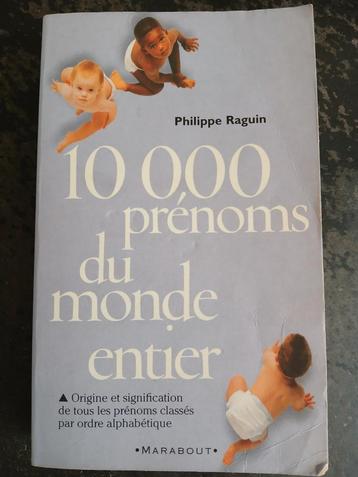 10000 prénoms du monde entier  beschikbaar voor biedingen