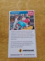 Kortingsbon voor Jumpsquare, Drie personen of meer, Kortingsbon, Overige typen