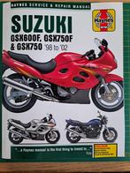 Haynes Service & Repair Manual Suzuki GSX600F/750(F) '98-'02, Motoren, Handleidingen en Instructieboekjes, Ophalen of Verzenden
