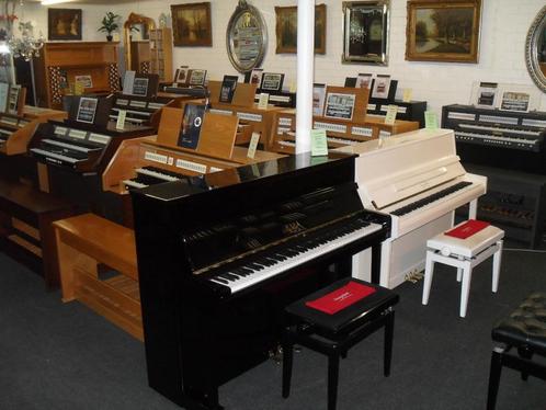 Nieuwe George Steck Piano's | naar Muziek Center Roosendaal, Muziek en Instrumenten, Piano's, Nieuw, Piano, Wit, Hoogglans, Verzenden