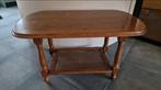 Eiken (salon)tafel GRATIS, Ophalen, Gebruikt, 100 tot 150 cm, 50 tot 75 cm
