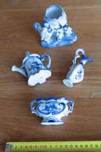 4 Prachtige Delftsblauwe miniaturen, Ophalen