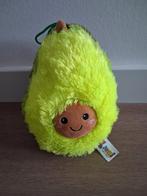 Knuffel avocado 20 cm Jafri Toys zacht groen K9960, Ophalen of Verzenden