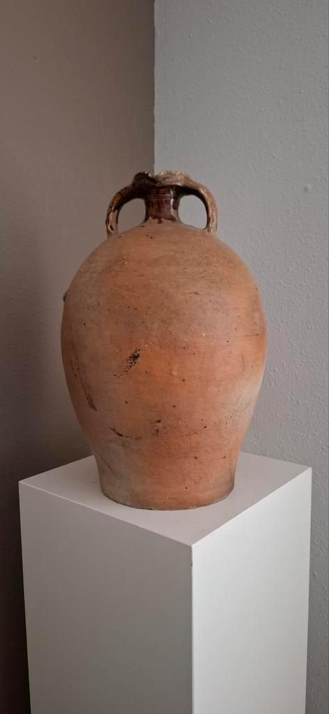 Antieke Franse Kruik / Vaas - Aardewerk, Antiek en Kunst, Antiek | Keramiek en Aardewerk, Ophalen