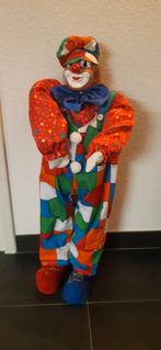 Clown pop 83 cm decoratie zgan teab, Ophalen of Verzenden, Zo goed als nieuw, Carnaval