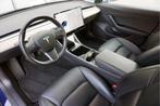 Tesla Model 3 Long Range AWD 75kWh FSD Pack (bj 2019), Auto's, Tesla, Blauw, Stoelverwarming, Hatchback, Model 3