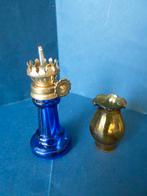 Mini Olielampjes, Tafellampjes, glas, 2 modellen, Ophalen of Verzenden