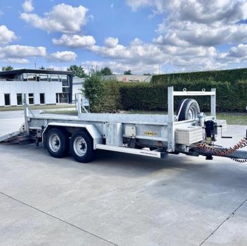 Aanhangwagen - wipkar Humbaur (Machinelader) beschikbaar voor biedingen