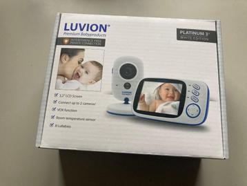 Luvion Platinum 3+ white edition beeld babyfoon met 1 camera beschikbaar voor biedingen