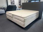 Coco-mat boxspring 180x200 stevig inc topper. Event. Hästens, Ophalen, Wit, Tweepersoons, Zo goed als nieuw