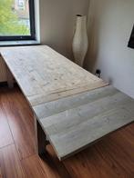 Houten eettafel, Huis en Inrichting, Tafels | Eettafels, Ophalen, Gebruikt, 50 tot 100 cm, 150 tot 200 cm