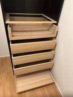 Kledingkast, Huis en Inrichting, Kasten | Kledingkasten, Ophalen, Gebruikt, 200 cm of meer, 75 cm of meer