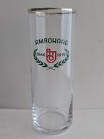 vintage bierglas Amro Bank, Den Haag, AMROHAAG (1971), Ophalen of Verzenden, Zo goed als nieuw, Bierglas