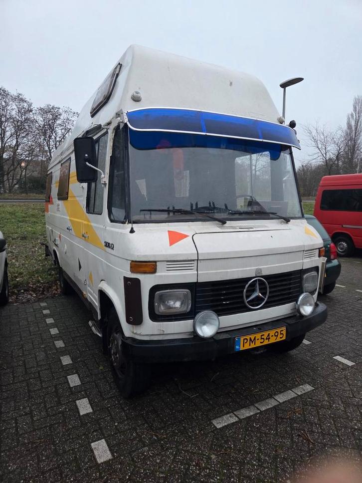 Mercedes 508 Camper uit 1969 - Leuke opknapper!, Caravans en Kamperen, Campers, Buscamper of Camperbus, Mercedes-Benz, Ophalen