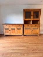 GRATIS af te halen: 2 dressoir kasten, Ophalen, Gebruikt, 100 tot 150 cm, Eikenhout