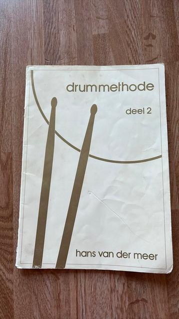 drumboek "Drum methode / Deel 2"   van Hans van der Meer beschikbaar voor biedingen