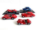 5x Mille Miglia (Maserati, Fiat, Giaur, Renault), Hobby en Vrije tijd, Modelauto's | 1:43, Overige merken, Zo goed als nieuw, Auto