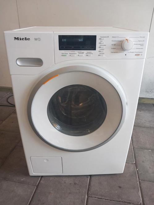 Wasmachine Miele, Witgoed en Apparatuur, Wasmachines, Refurbished, Voorlader, 8 tot 10 kg, 85 tot 90 cm, 1600 toeren of meer, Energieklasse A of zuiniger