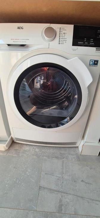 AEG warmtepompdroger, Witgoed en Apparatuur, Wasdrogers, Zo goed als nieuw, Overige typen, 6 tot 8 kg, 85 tot 90 cm, Ophalen