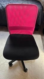 Bureaustoel Kinderkamer Zwart/Roze, Ophalen, Gebruikt, Roze, Bureaustoel
