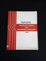 Werkplaatshandboek Toyota leveringsprocedures (1988), Auto diversen, Handleidingen en Instructieboekjes, Ophalen of Verzenden