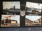 Alblasserdam, Verzamelen, Ansichtkaarten | Nederland, Verzenden, Voor 1920, Gelopen
