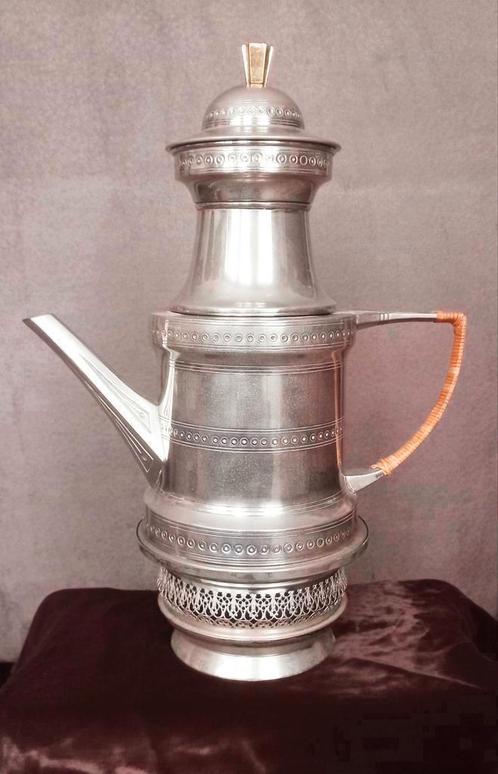 Gedecoreerde Koffie Pot theepot, Antiek en Kunst, Kunst | Overige Kunst, Ophalen of Verzenden