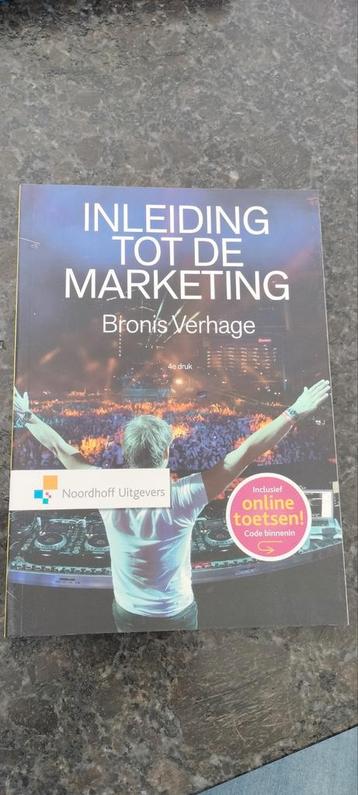 Bronis Verhage - Inleiding tot de marketing beschikbaar voor biedingen
