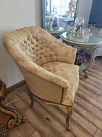 Antieke barok fauteuil foto 1 t/m 3, Ophalen, Barok boudoir brocante antiek klassiek, Belle Vieille Brocante, 75 tot 100 cm