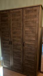 Kledingkast JYSK MANDERUP, Huis en Inrichting, Kasten | Kledingkasten, Ophalen, Gebruikt, 100 tot 150 cm, Met hangruimte