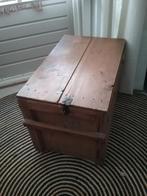 ANTIEKE HOUTEN KIST...( VOOR OORLOGS ).., Ophalen of Verzenden
