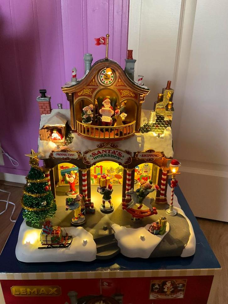 Lemax Santa’s Workshop, Diversen, Kerst, Zo goed als nieuw, Ophalen of Verzenden
