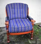 Engelse bowchair fauteuil, Huis en Inrichting, Fauteuils, Antiek Engels, Gebruikt, Ophalen of Verzenden, 75 tot 100 cm