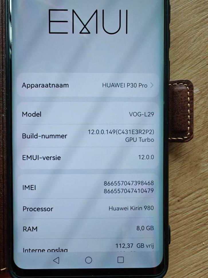 Huawei P30 pro., Telecommunicatie, Mobiele telefoons | Huawei, Zo goed als nieuw, Android OS, Ophalen