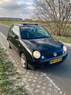 Volkswagen Lupo 1.4 44KW 2002 Zwart, Auto's, Volkswagen, Voorwielaandrijving, 31 €/maand, 4 cilinders, Zwart