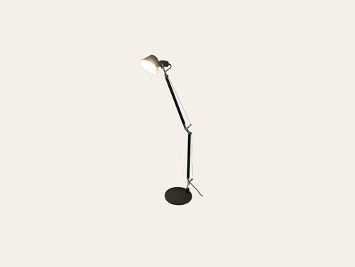 Artemide Tolomeo bureaulamp zwart bij TheReSales, Huis en Inrichting, Lampen | Tafellampen, Zo goed als nieuw, 75 cm of meer, Metaal