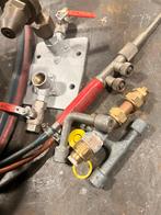 Autogeen set met wand plaat, Doe-het-zelf en Verbouw, Gereedschap | Lasapparaten, Ophalen of Verzenden, Overige typen