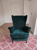 Fauteuil Strandmon met voetenbank, Huis en Inrichting, Ophalen, Klassiek, 75 tot 100 cm, Zo goed als nieuw