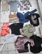 Dames kledingpakket blouses shirts large korte lange mouw. B, Ophalen of Verzenden, Gedragen, Maat 42/44 (L)