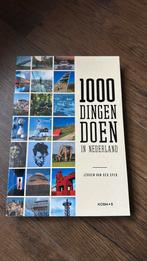 1000 dingen doen in Nederland, Boeken, Overige merken, Ophalen of Verzenden, Zo goed als nieuw, Europa