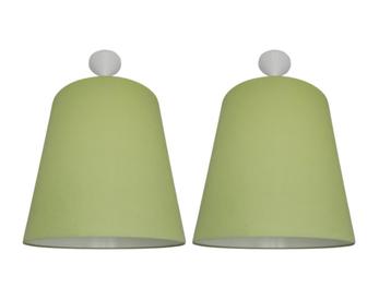 Leuke Lampenkappen Lime groen 2 stuks beschikbaar voor biedingen