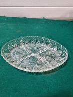 Hapjes schaal kristal vintage ovaal, Ophalen of Verzenden, 'T Olde Gre-j, Info@toldegrej.nl, Endepoelstraat 20f Didam