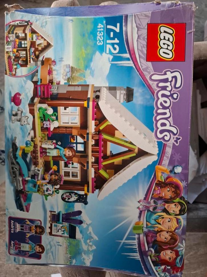 Lego Friends Winterchalet 41323 - Complete Set, Kinderen en Baby's, Speelgoed | Duplo en Lego, Zo goed als nieuw, Lego, Complete set