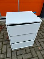 Te Koop : Ladekast 3 Laden Wit Hout Laden Kast, Huis en Inrichting, Kasten | Ladekasten, Ophalen, Gebruikt, 50 tot 100 cm, 3 of 4 laden