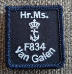 Koninklijke Marine Van Galen Hr.Ms. F834 borstembeem., Embleem of Badge, Nederland, Ophalen of Verzenden, Marine