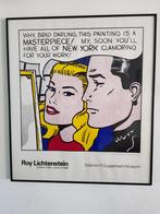Roy Lichtenstein zeefdruk Masterpiece 1994, Antiek en Kunst, Kunst | Litho's en Zeefdrukken, Ophalen