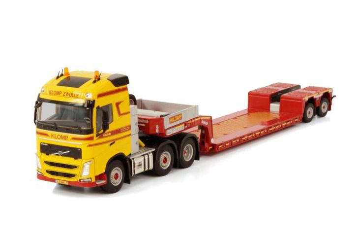 KLOMP TRANSPORT ZWOLLE; VOLVO FH4 WSI, Hobby en Vrije tijd, Modelauto's | 1:50, Nieuw, Bus of Vrachtwagen, Wsi, Ophalen of Verzenden