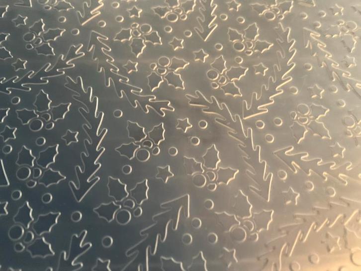 Kerst Embossing Folder, Hobby en Vrije tijd, Kaarten | Zelf maken, Nieuw, Kerst, Ophalen of Verzenden